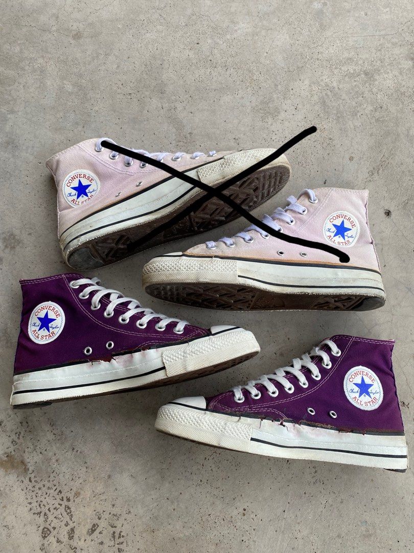 Vintage Converse 80s made in USA Men s Fashion Footwear