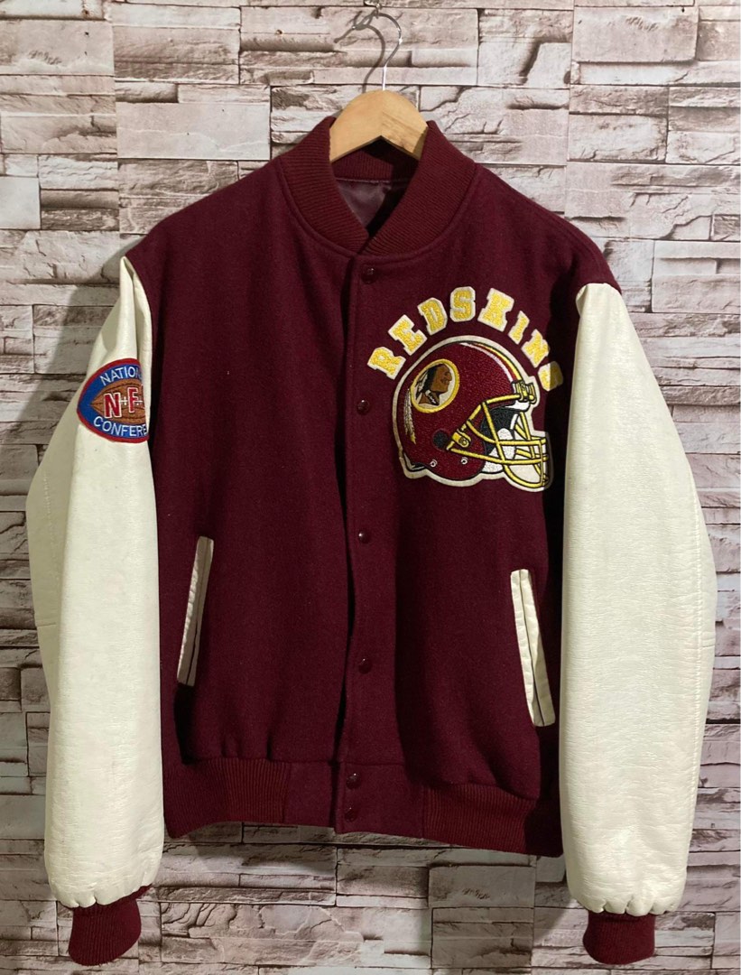 Vintage Washington Redskins Varsity Jacket, Men's Fashion, Coats ...