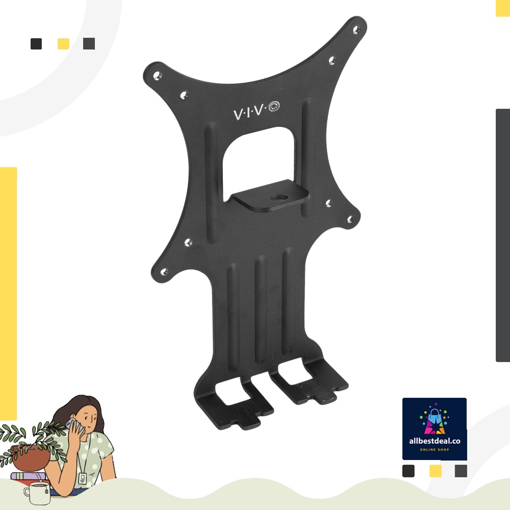 VIVO Quick Attach VESA Adapter Plate Bracket Designed for HP Pavilion