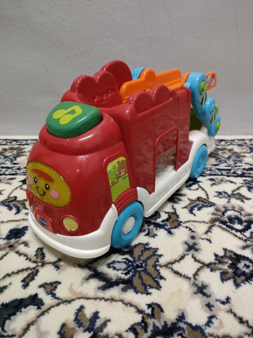 Vtech Toot Toot Car Carrier Hobbies Toys Toys Games on Carousell