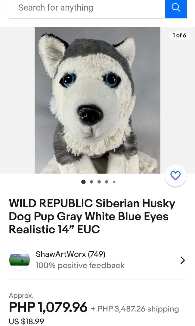 Wild republic discount husky