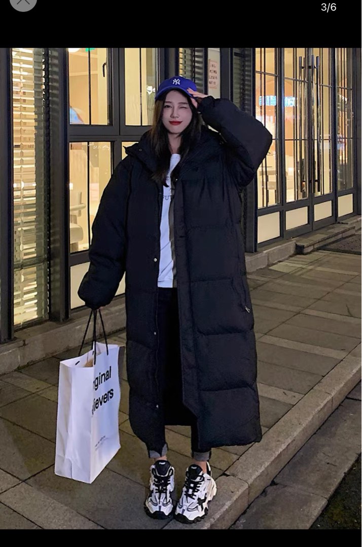 DanceeMangoo Winter Jacket Women Korean Hooded Coat Women, 55% OFF