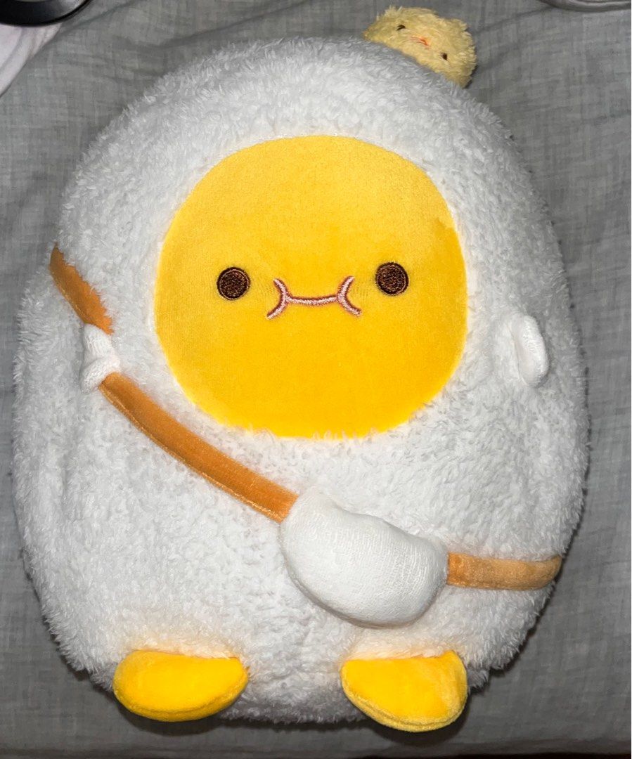 wts miniso egg yolk plush Hobbies Toys Toys Games on Carousell