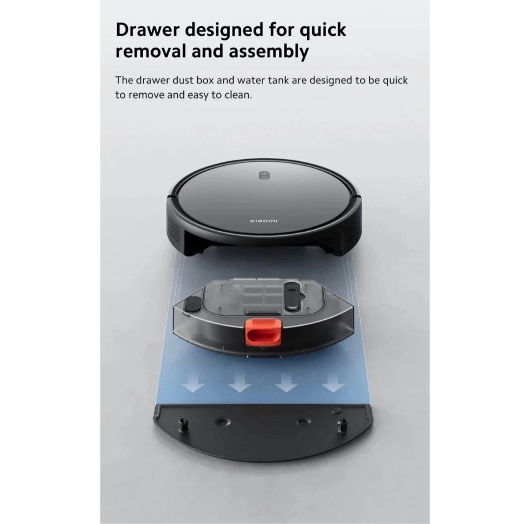 XIAOMI ROBOT VACUUM E10C 3500pa Power Suction | Navigation App control |  Sweep And Mop 2 In 1 Function