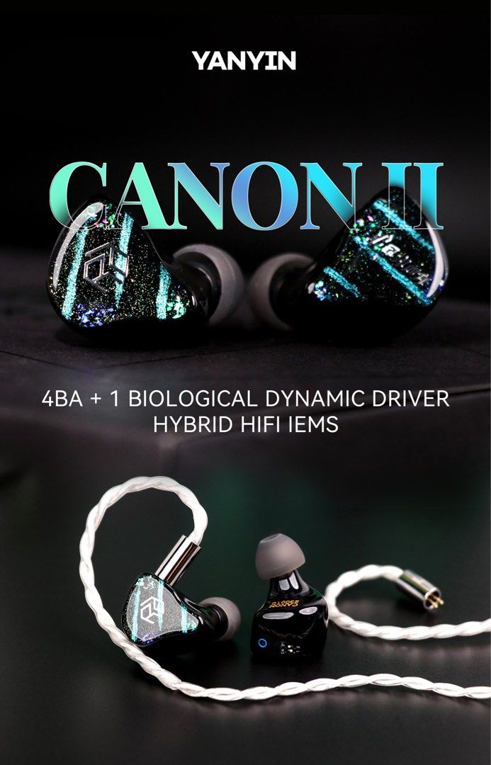 Yanyin Canon II / Canon 2 / Canon2, Audio, Earphones on Carousell