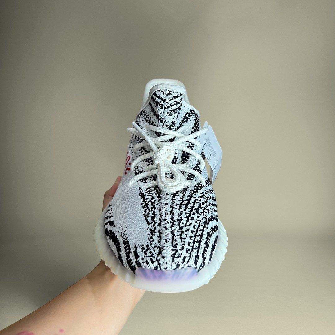 YEEZY 350 ZEBRA 11.5US Men s Fashion Footwear Sneakers on Carousell