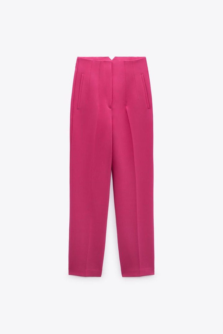 Zara high waist trousers, Women's Fashion, Bottoms, Other Bottoms on  Carousell