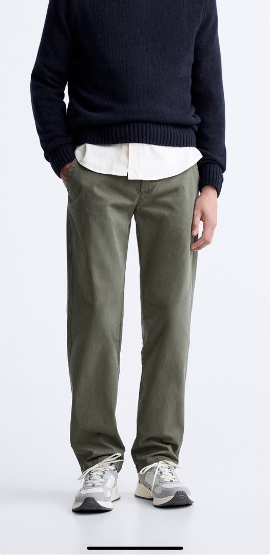 Zoya Sadira Mens' Chino Pants - Black main image 1