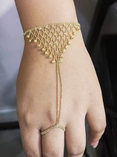 18K Saudi Gold bracelet/ring