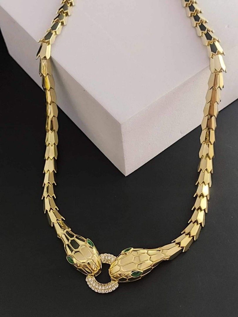 18K Saudi Gold serpentine necklace (Category: Necklaces) located in Manila. Submitted by bhelgoldseller2ndaccount (Listing ID 1268635599, Image 2). Description: New!!✨New!!✨New!! Authentic 18k Saudi Golds necklaces 💫💫💫 💯pawnable/naisasanla 💯with high appraisal rate 💯good investment 💯Direct supplier price 😘 👉OPEN for resellers 👌👌 🌺please take time to evaluate their actual sizes and grams 👉👉Best panggift for all occasions ✅ Sold per g