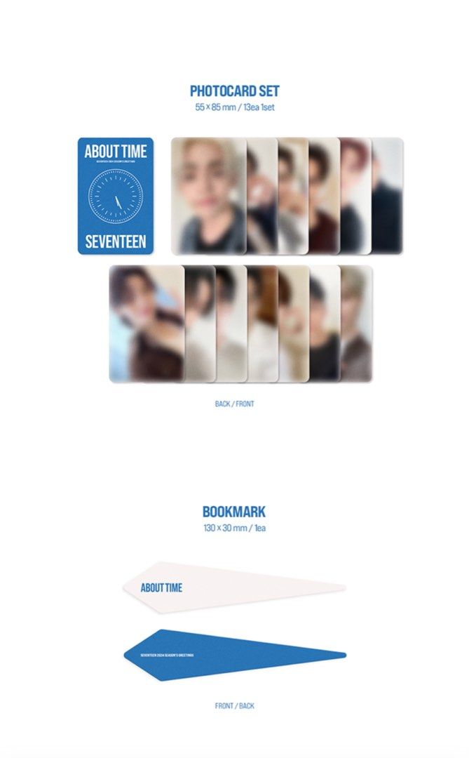 2024 SVT Season’s Greetings & Wall Calendar set, Hobbies & Toys, Stationery & Craft, Other