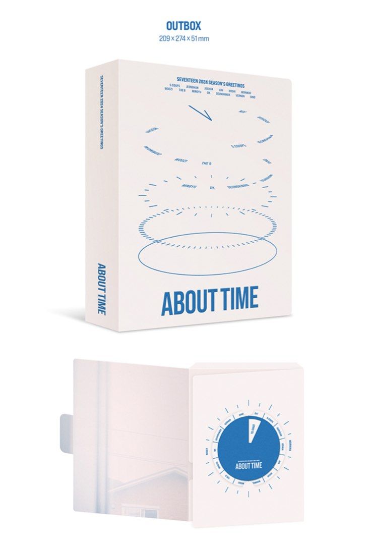 2024 SVT Season’s Greetings & Wall Calendar set, Hobbies & Toys