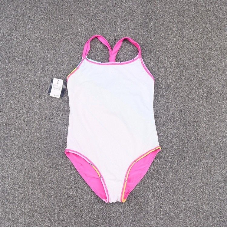 Rainbow swimming costume store