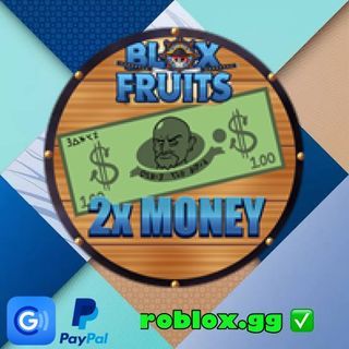 💸 2x MONEY - Robux Bloxfruits 🍒