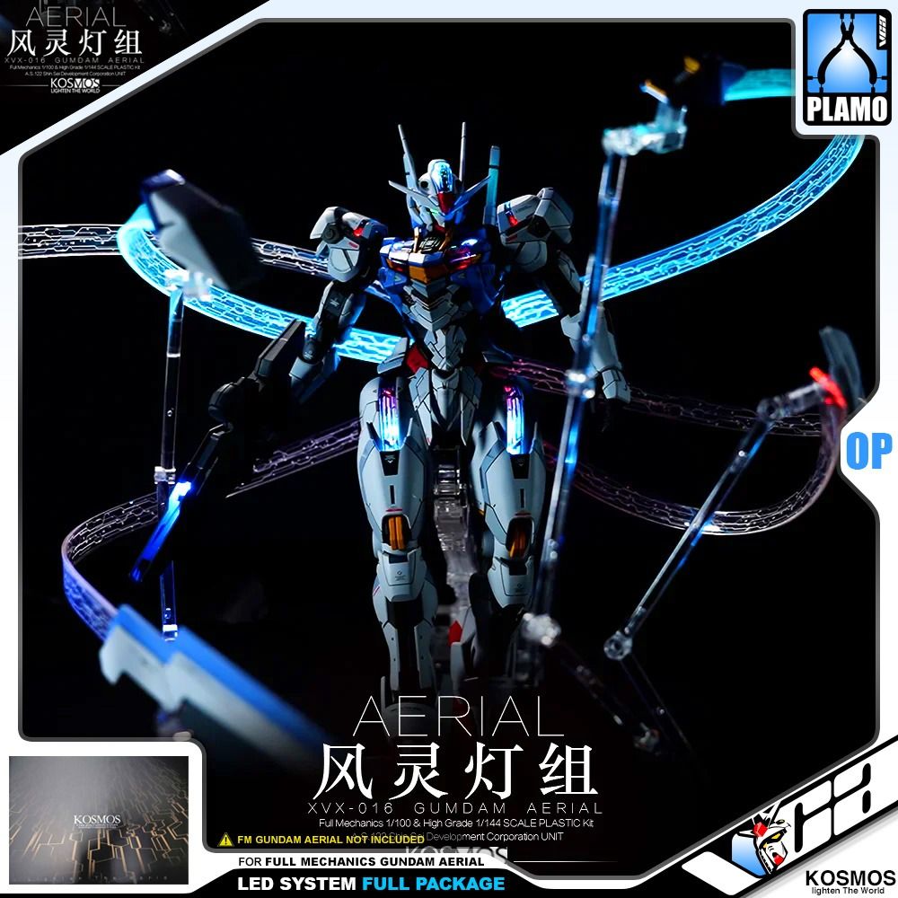 ✅𝐑𝐄𝐀𝐃𝐘 𝐒𝐓𝐎𝐂𝐊⭐️ KOSMOS LED LIGHT LIGHTING SYSTEM FOR BANDAI FULL MECHANICS FM GUNDAM AERIAL KIT PLASTIC MODEL ACTION TOY VCA SINGAPORE (Category: Gundam Model Kits) located in Singapore. Submitted by vcagundam.sg (Listing ID 1268667446, Image 3). Description: ⭐️ KOSMOS | LED SYSTEM FOR FULL MECHANICS GUNDAM AERIAL (FULL PACKAGE) 🌐 𝗪𝗘𝗕𝗟𝗜𝗡𝗞 https://v.vcagundam.sg/jYXyUf If you can't get enough of your amazing Full Mechanics Gundam 