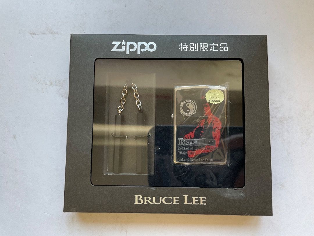 全新李小龍特別限定品Zippo火機, 興趣及遊戲, 收藏品及紀念品, 古董