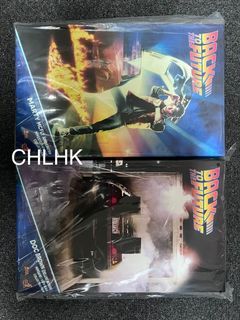 全新品未開 Hottoys MMS573 MMS610 Back to the Future 回到未來 Marty McFly 馬田 & Einstein 愛因斯坦 Set & Doc Brown 布朗博士(1對不散)