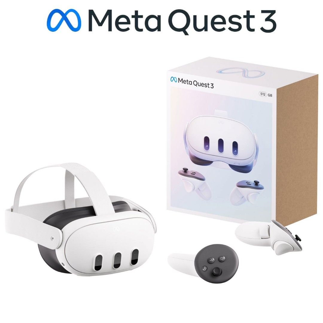 512GB Oculus Quest 3 Meta Quest 3 Virtual Reality Headset Japan set