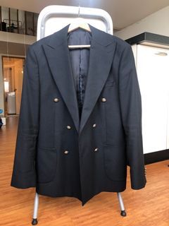 軍藍色西裝外套 Navy Suit Jacket