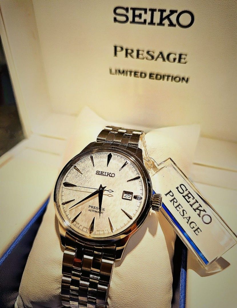 二手中古系列］ Seiko Presage Limited Edition 調酒師限量版日本製造