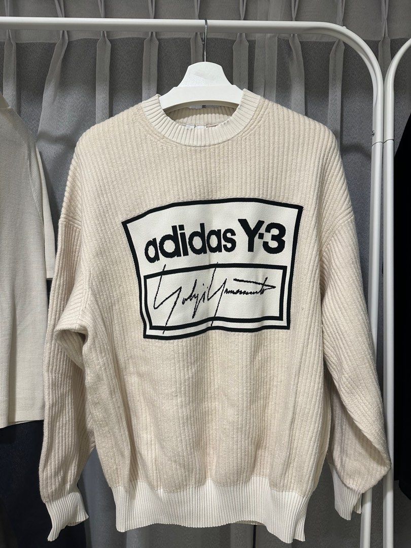Adidas Y3 Yohji Yamamoto Sweater Men s Fashion Tops Sets