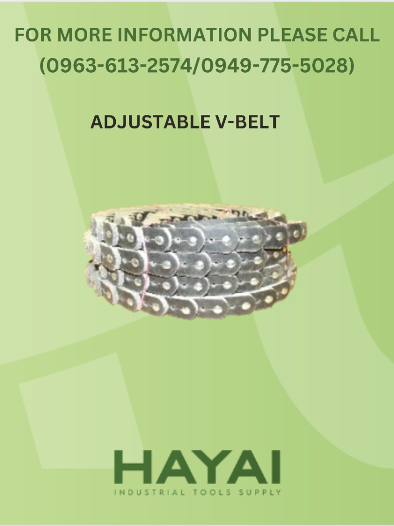 ADJUSTABLE V BELT, Commercial & Industrial, Construction Tools