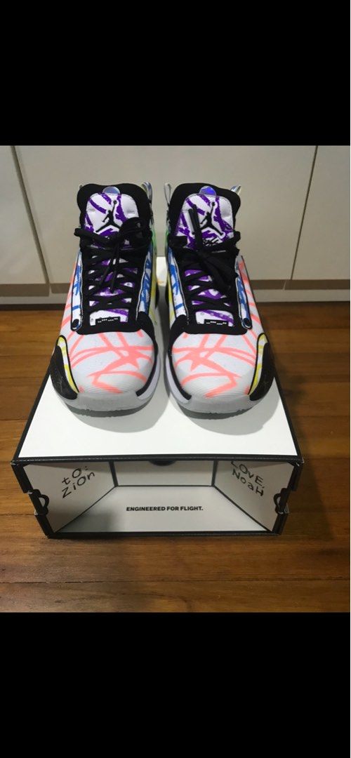 Air Jordan 34 Zion Men s Fashion Footwear Sneakers on Carousell