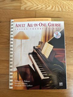 Alfred's Basic Adult All-In-One Course,  by Willard A Palmer