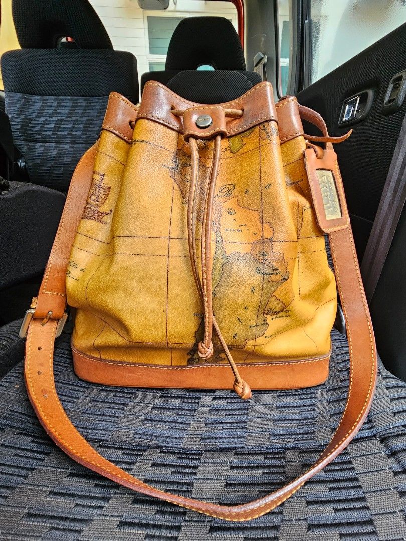Alviero Martini Bucket Drawstring Luxury Bags Wallets on Carousell