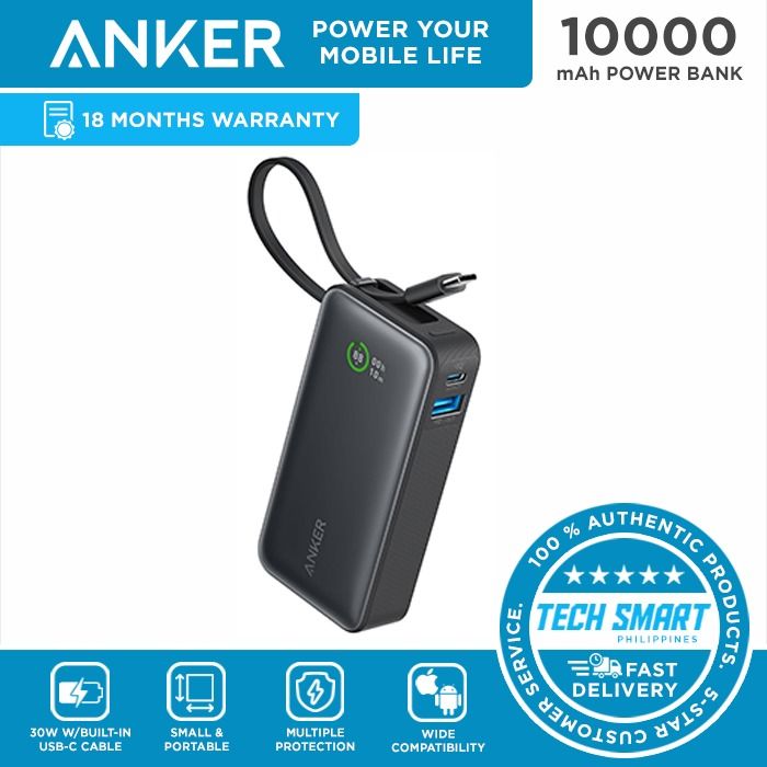 Anker on X: Experience quick power-ups with 30W two-way fast charging on Anker  Nano Power Bank. / X