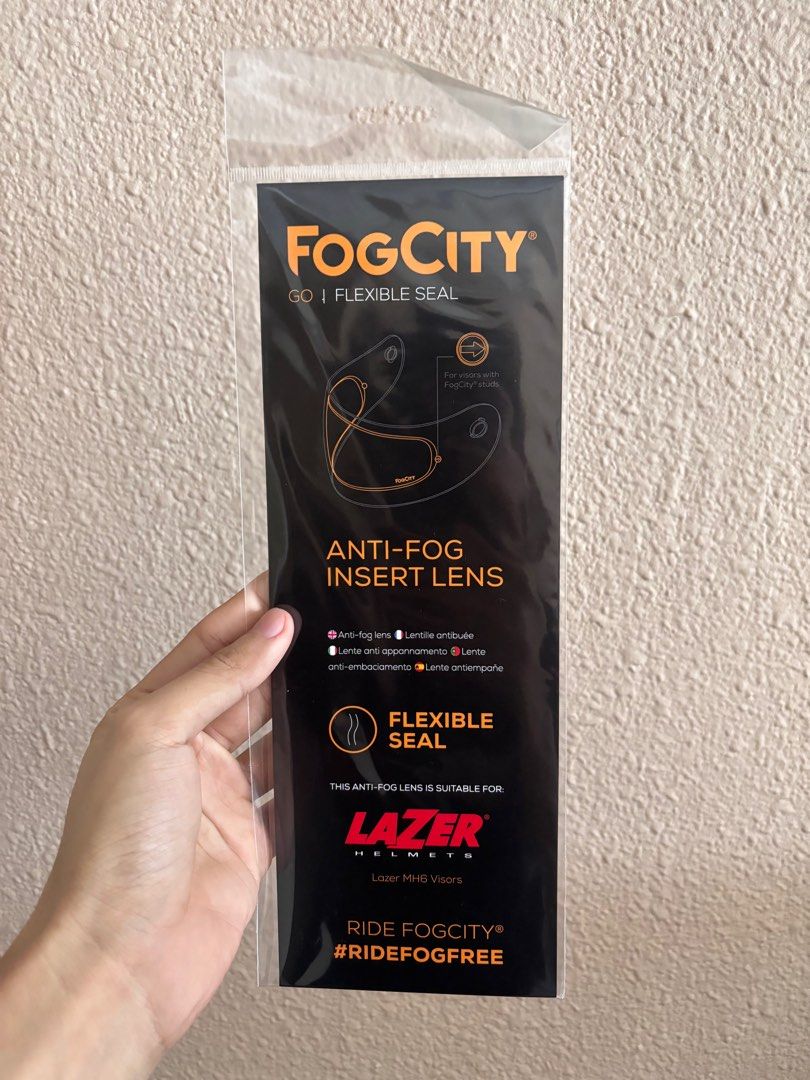 Anti Fog Insert Lens FogCity Motorcycles Motorcycle Accessories