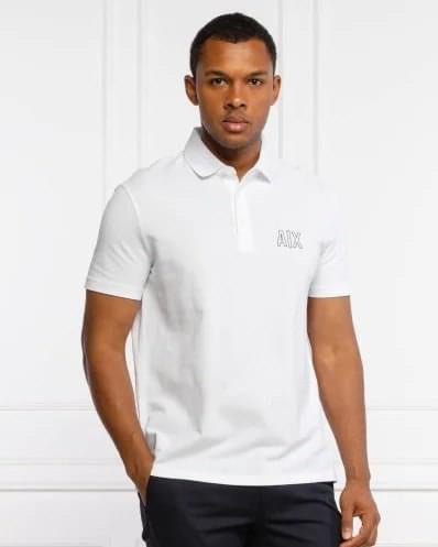 Armani Exchange Polo White Men s Fashion Tops Sets Tshirts