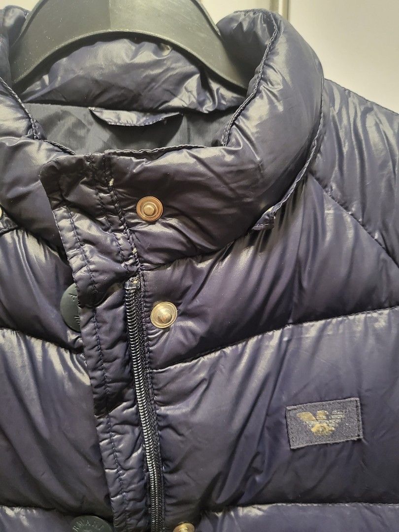Armani Junior Down Jacket Babies Kids Babies Kids Fashion on Carousell