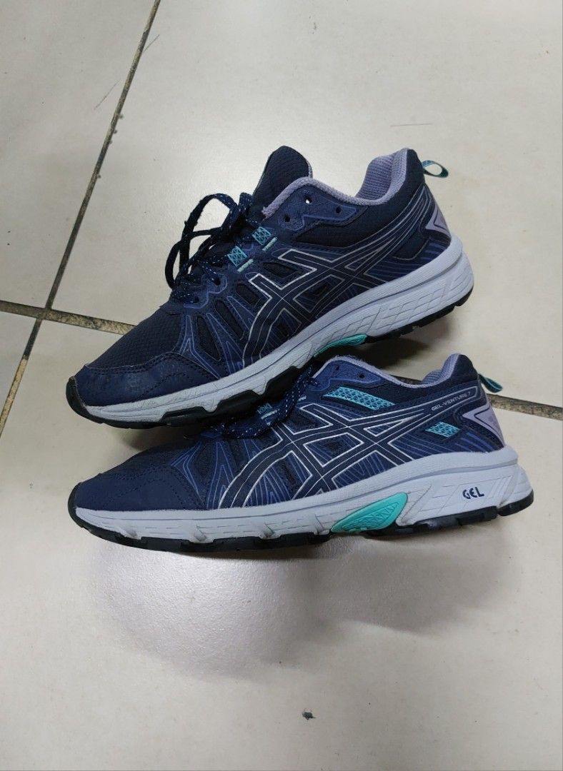 Asics Women s Gel Venture 7 Trail Running Shoes 24.5 cm Women s Fashion Footwear Sneakers on Carousell