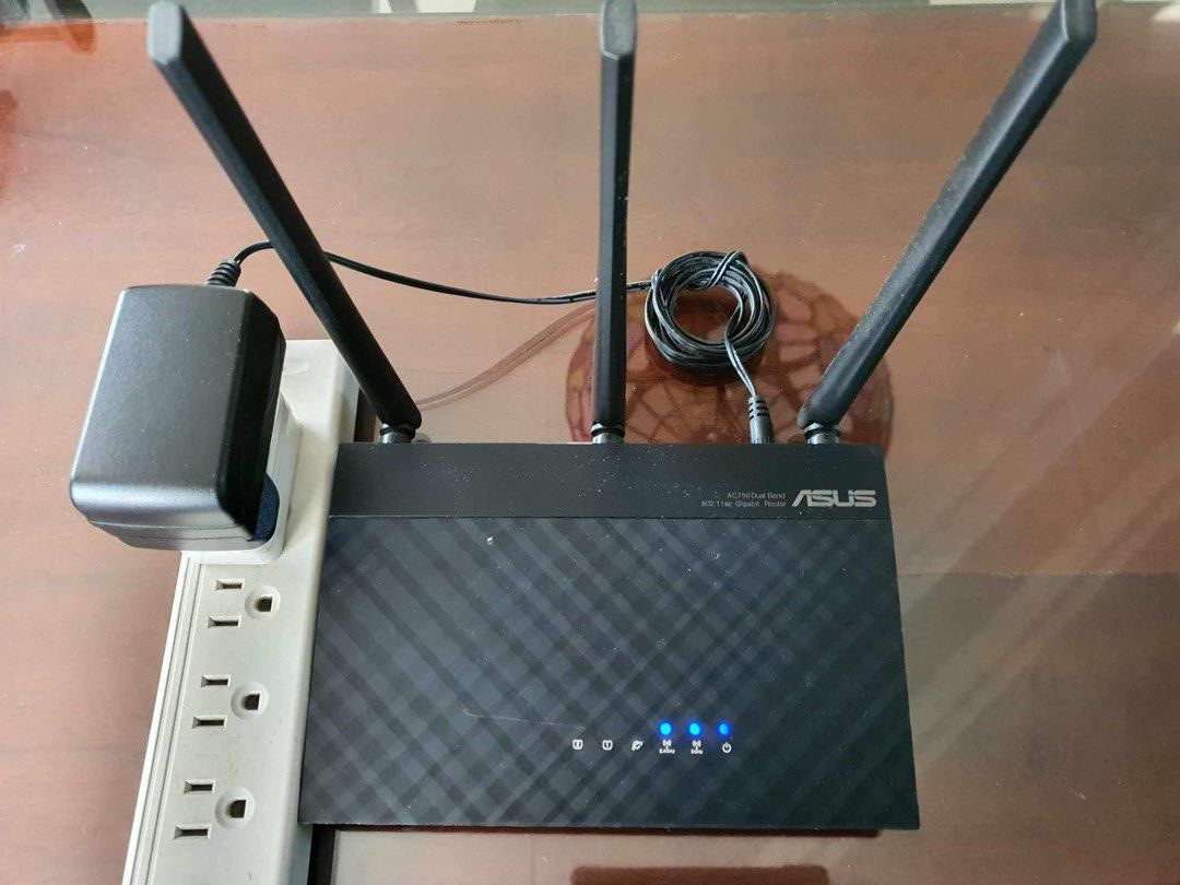 Asus ac750 router, Computers & Tech, Parts & Accessories, Other ...