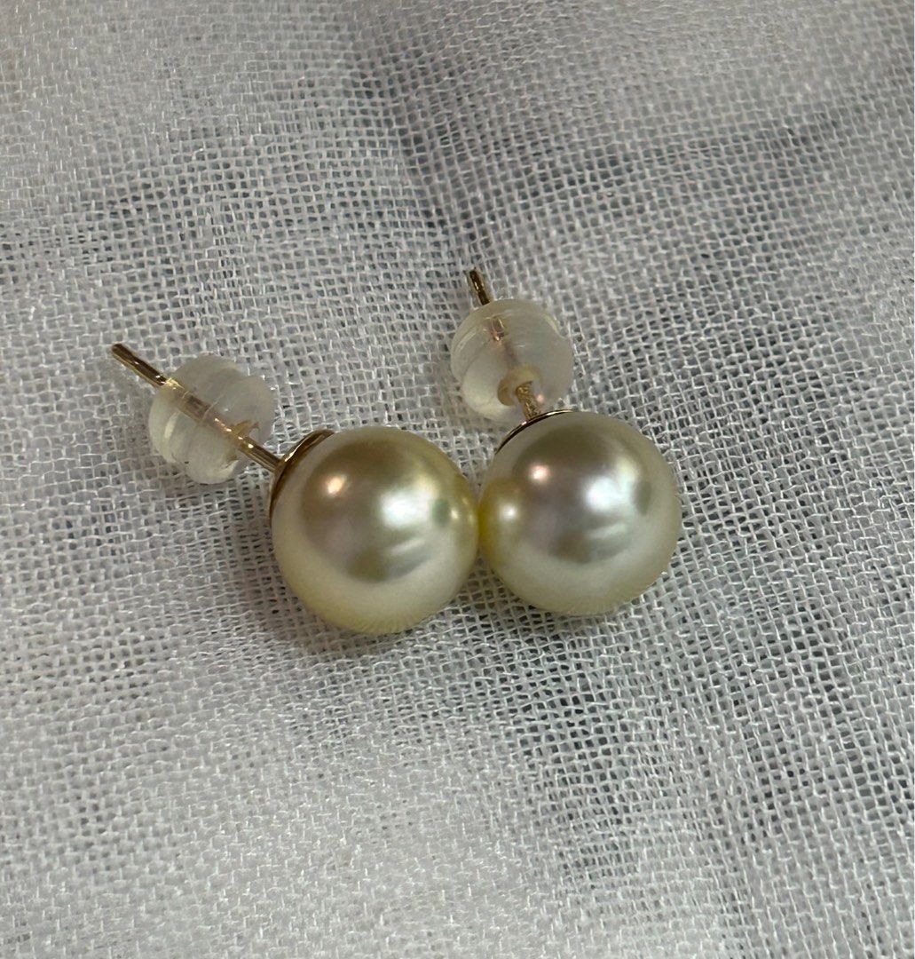 White gold on sale stud earrings australia