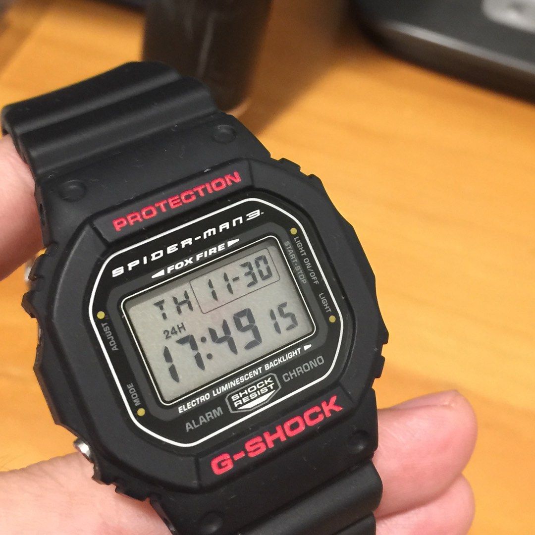 Authentic GSHOCK “ Spider-Man 3” Collaboration