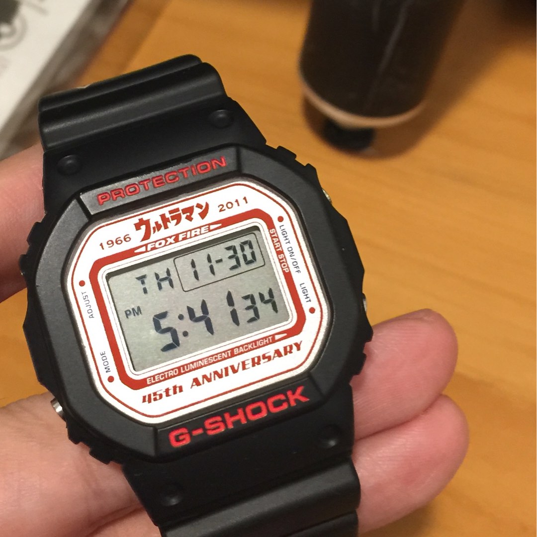 Authentic GSHOCK Ultraman DW5600 45th Anniversary