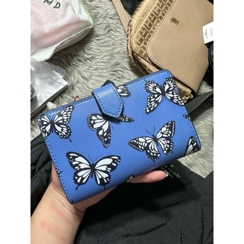 Kate spade butterfly wallet on sale