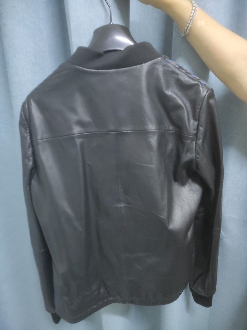 Emporio leather clearance jackets price