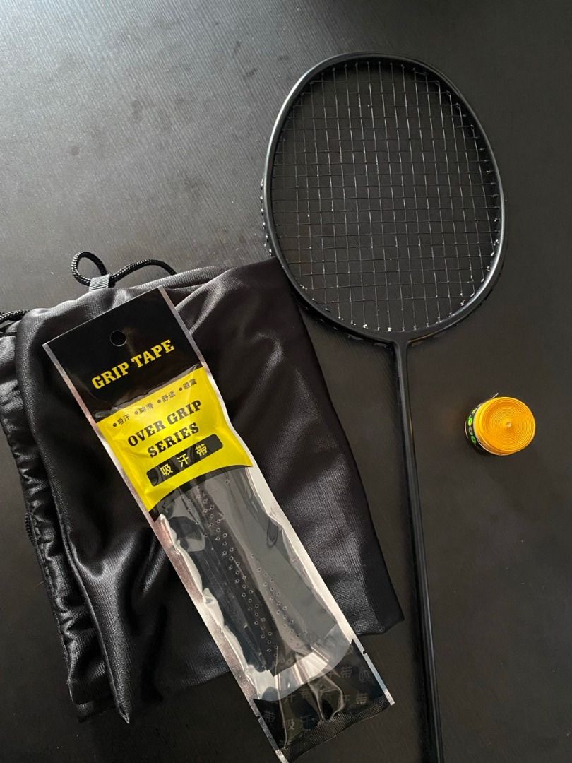 Badminton Sweet Spot Racket Black 83 gram Small Face Mini Training