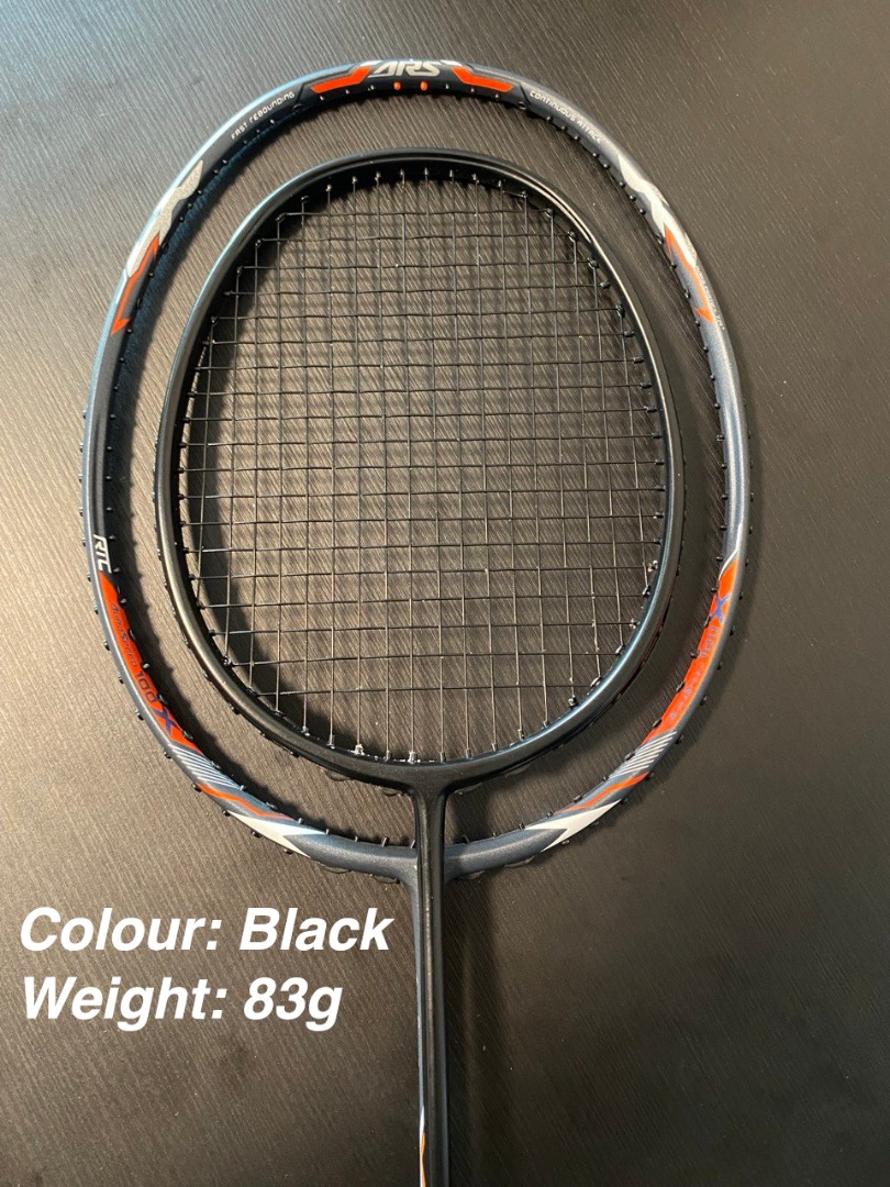 Badminton Sweet Spot Racket Black 83 gram Small Face Mini Training