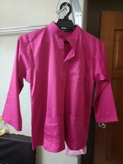 Baju Melayu budak lelaki hot pink