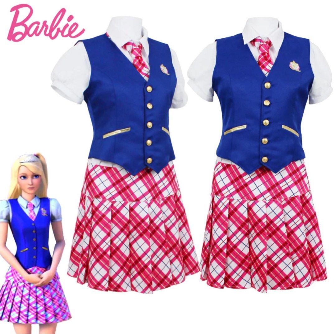 Barbie Princess Charm School Costume, Women's Fashion, Dresses & Sets