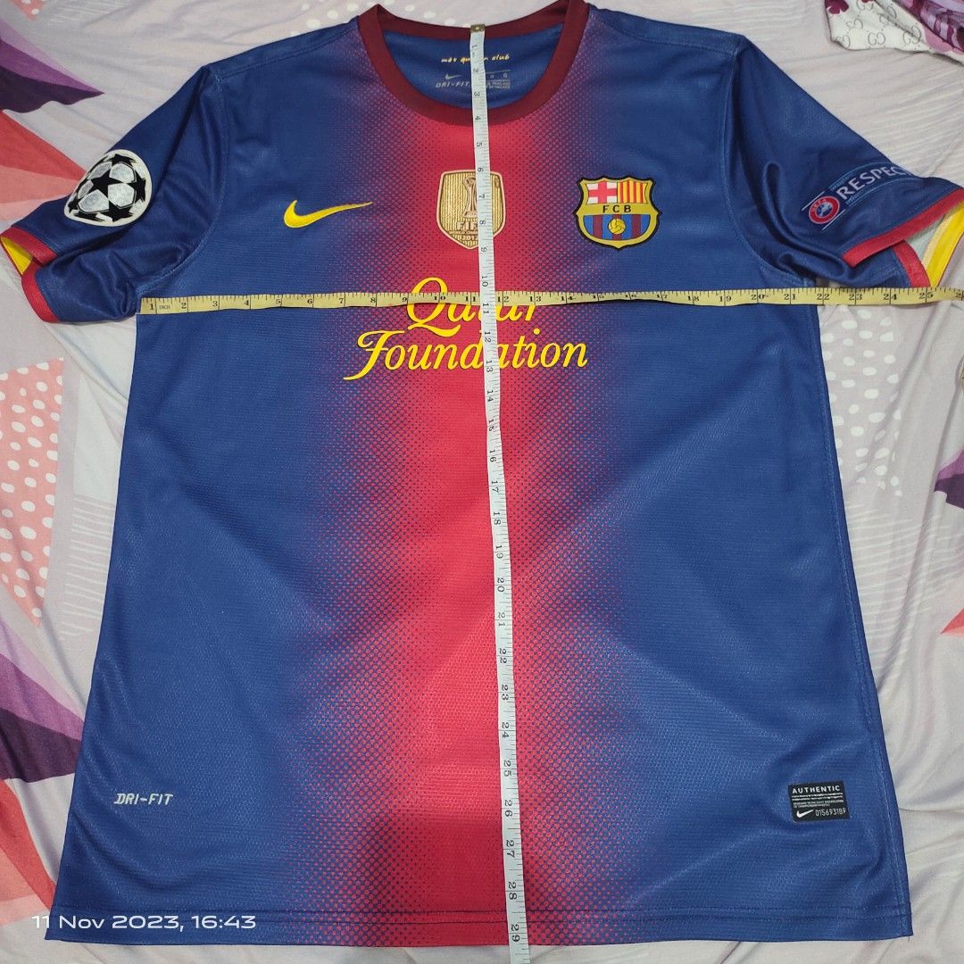 Barcelona jersey 2012 sales
