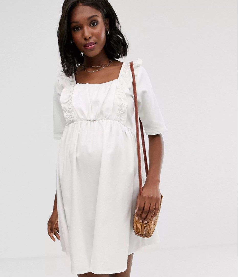 Asos maternity smock dress deals