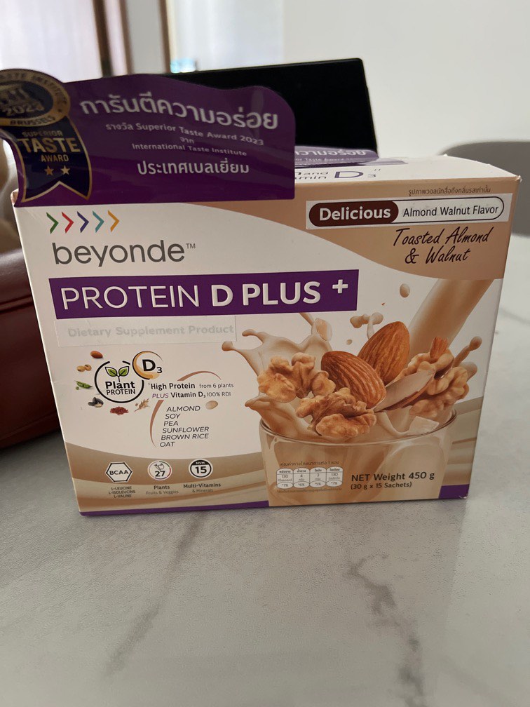 Beyonde Protein D Plus+ Plant Protein Drink, Health & Nutrition, Health ...