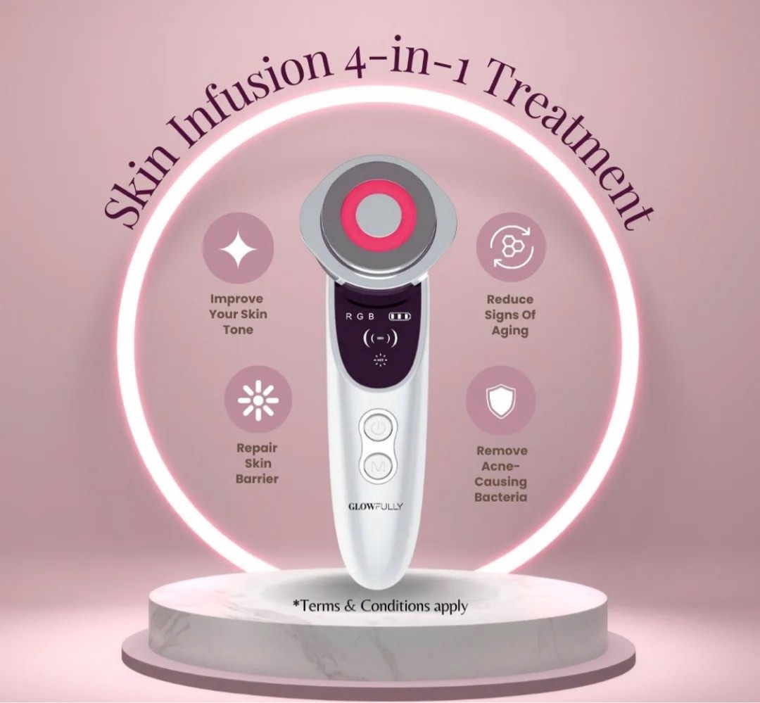 [BNIB] 4-in-1 Skincare Infusion LED Device, Beauty & Personal Care ...