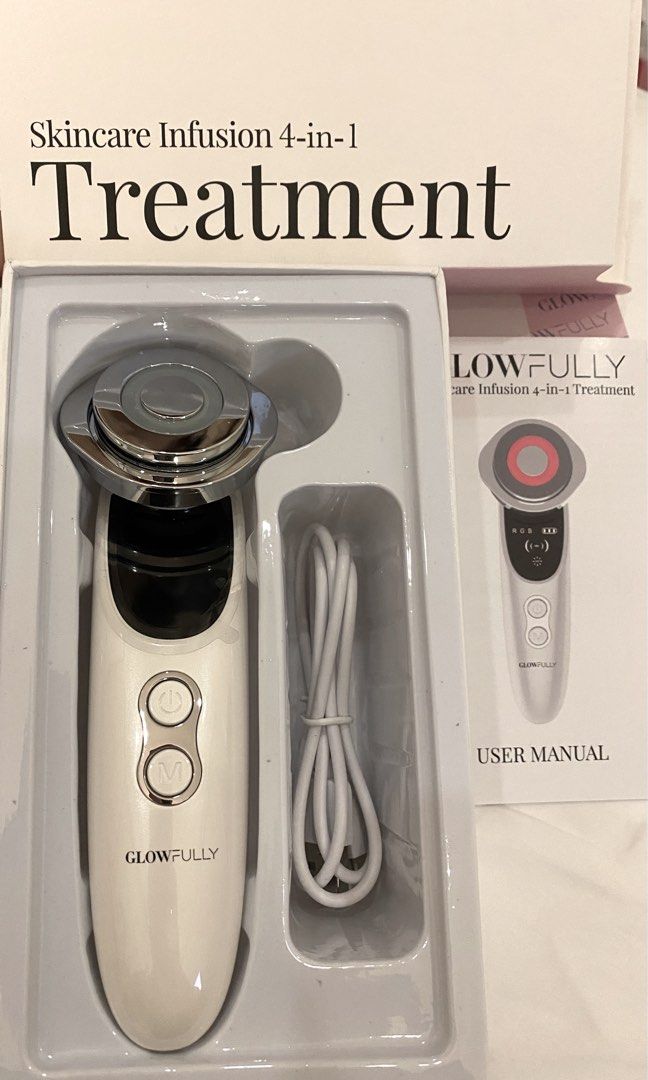 [BNIB] 4-in-1 Skincare Infusion LED Device, Beauty & Personal Care ...