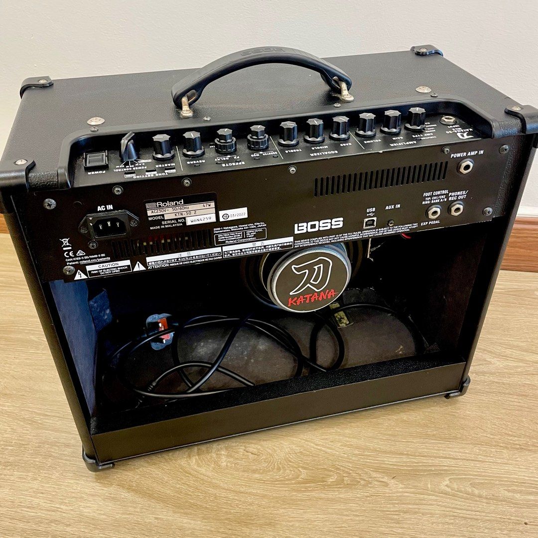 Boss Katana 50 MK2, Hobbies & Toys, Music & Media, Musical Instruments ...